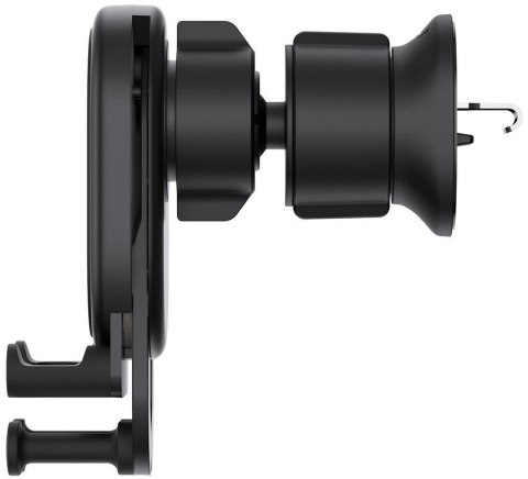 BASEUS UCHWYT SAMOCHODOWY ŁADOWARKA INDUKCYJNA Baseus SUWX030001 Qi 15W NA KRATKĘ CZARNY