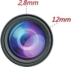 DAHUA KAMERA HDCVI DAHUA HAC-HDW2802T-A-0280B-S2-DIP