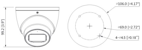 DAHUA KAMERA HDCVI DAHUA HAC-HDW2802T-A-0280B-S2-DIP