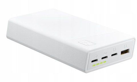 GREEN CELL POWERBANK Green Cell PowerPlay20S 20000mAh PD 22,5W QC 3.0 3x USB-C BIAŁY