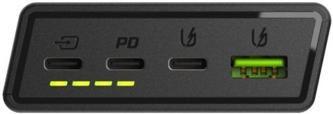 GREEN CELL POWERBANK Green Cell PowerPlay20S 20000mAh PD 22,5W QC 3.0 3x USB-C CZARNY