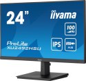 IIYAMA Monitor LED IIYAMA XU2492HSU-B6 24 cale Ultra Slim IPS USB