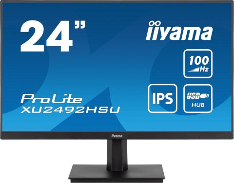IIYAMA Monitor LED IIYAMA XU2492HSU-B6 24 cale Ultra Slim IPS USB