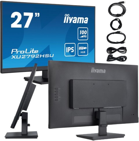 IIYAMA Monitor LED IIYAMA XU2792HSU-B6 27 cali Ultra Slim IPS USB + gwarancja 24/7