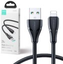 JOYROOM Kabel USB-A / Lightning Joyroom S-UL012A11 120cm 2.4A w oplocie czarny