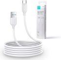 JOYROOM Kabel USB-A / USB-C Joyroom S-UC027A9 100m 3A biały