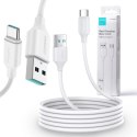 JOYROOM Kabel USB-A / USB-C Joyroom S-UC027A9 200cm 3A w oplocie biały