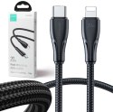 JOYROOM Kabel USB-C / Lightning Joyroom S-CL020A11 120cm 20W w oplocie czarny