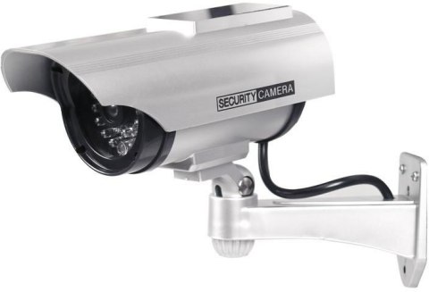 OEM Atrapa kamery tubowej solarna biała AT-1SB-W