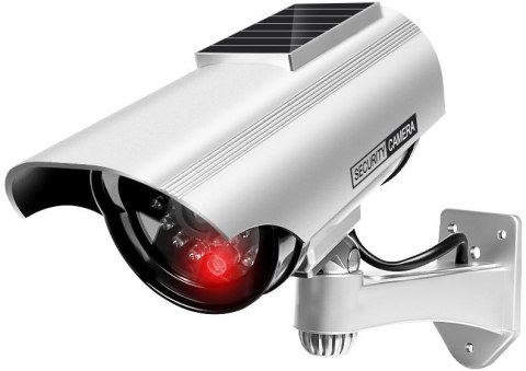 OEM Atrapa kamery tubowej solarna biała AT-1SB-W