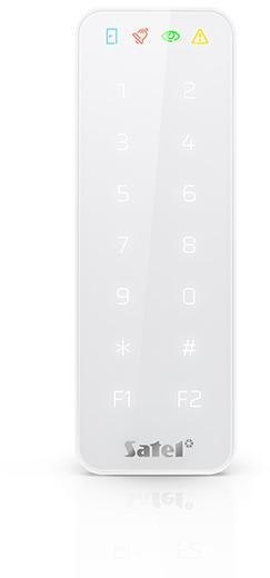 SATEL SATEL Klawiatura z czytnikiem kart zbliżeniowych SO-MF5-W bialy