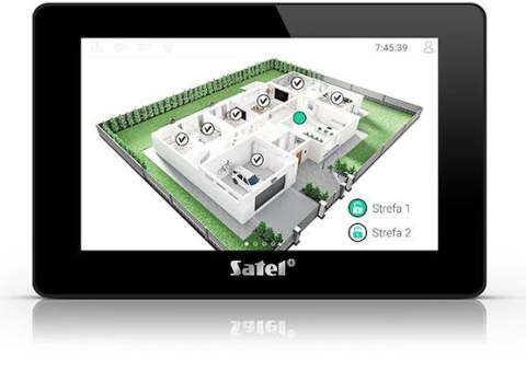 SATEL SATEL Manipulator z ekranem dotykowym 7" INT-TSH2R-B czarny