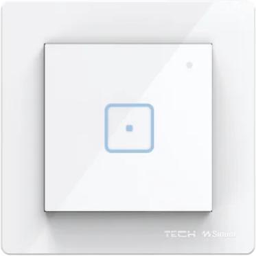 TECH STEROWNIKI Przewodowy włącznik jednopolowy czarny FS-01M Tech Sterowniki