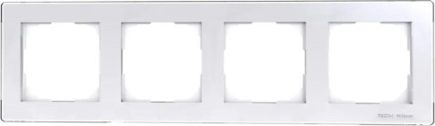 TECH STEROWNIKI Ramka poczwórna biała FG-04 Tech Sterowniki