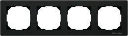 TECH STEROWNIKI Ramka poczwórna czarna FG-04 Tech Sterowniki