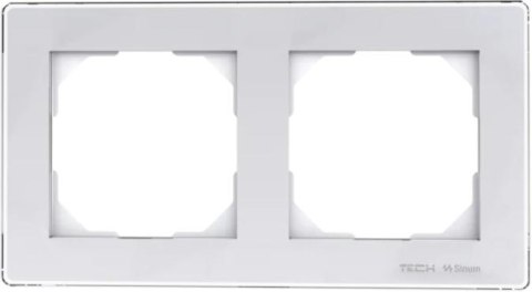 TECH STEROWNIKI Ramka podwójna biała FG-02 Tech Sterowniki