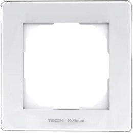 TECH STEROWNIKI Ramka pojedyncza biała FG-01 Tech Sterowniki