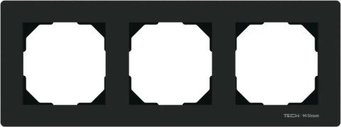TECH STEROWNIKI Ramka potrójna czarna FG-03 Tech Sterowniki