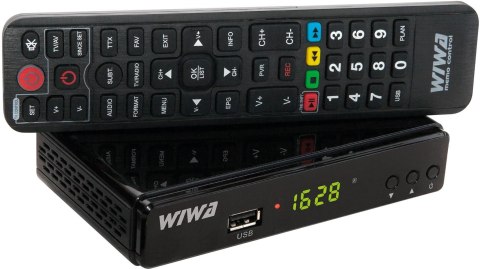 WIWA Zestaw Tuner DVB-T/T2 WIWA H.265 + Antena WiFi USB