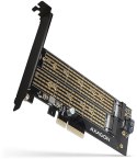 AXAGON Adapter Axagon PCEM2-D PCIe NVME + SATA M.2