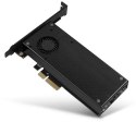 AXAGON Adapter Axagon PCEM2-DC PCI-E x4 na M.2 NVMe z chłodzeniem