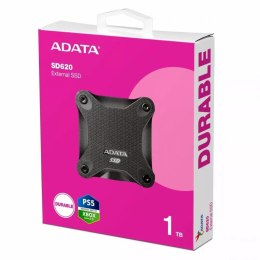 ADATA Dysk Zewnętrzny SSD Adata SD620 1TB czarny