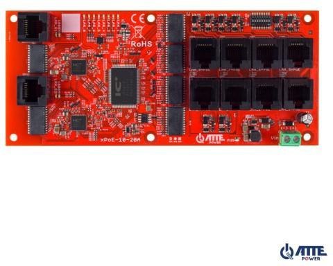 ATTE Switch POE ATTE xPoE-10-20A-OF