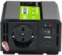GREEN CELL PRZETWORNICA NAPIĘCIA INVERTER Green Cell DUO 12/24V - 230V 300W/600W MODYFIKOWANA SINUSOIDA