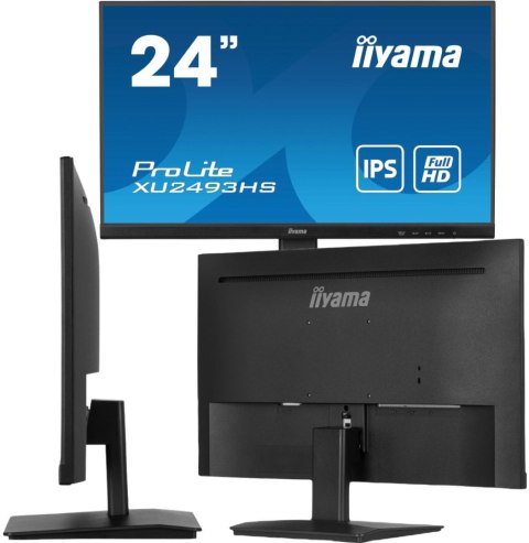 IIYAMA Monitor LED IIYAMA XU2493HS-B6 24 cale IPS 100HZ 0,5ms Slim