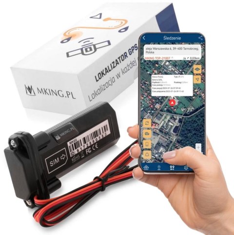 MKING Lokalizator GPS Mking MK02 Śledzenie Pojazdu Łodzi