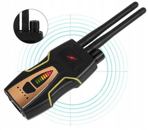 MKING Wykrywacz lokalizator GPS kamer podsłuchów Mking MK8000 2 antenowy