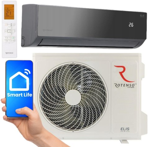 ROTENSO Klimatyzator Split, Pompa ciepła powietrze - powietrze ROTENSO Elis E26X