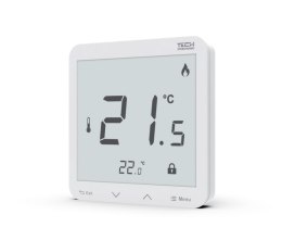 TECH STEROWNIKI Bezprzewodowy regulator pokojowy biały R-8S PLUS Tech Sterowniki