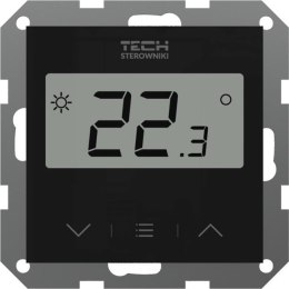 TECH STEROWNIKI Bezprzewodowy regulator pokojowy czarny F-8Z Tech Sterowniki