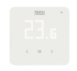 TECH STEROWNIKI Bezprzewodowy regulator pokojowy , matryca led biały R-8 LED Tech Sterowniki