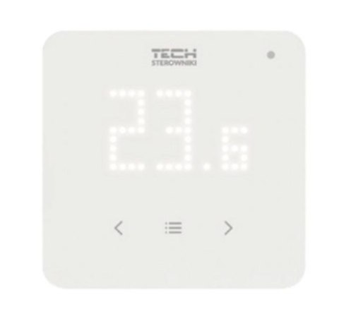 TECH STEROWNIKI Bezprzewodowy regulator pokojowy , matryca led biały R-8 LED Tech Sterowniki