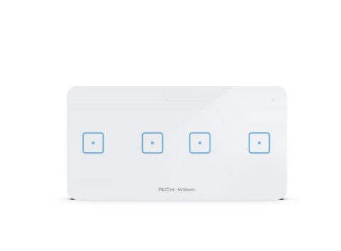 TECH STEROWNIKI Bezprzewodowy włącznik czteropolowy biały WSS-22 Tech Sterowniki