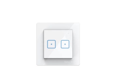 TECH STEROWNIKI Bezprzewodowy włącznik dwupolowy biały FS-02 Tech Sterowniki