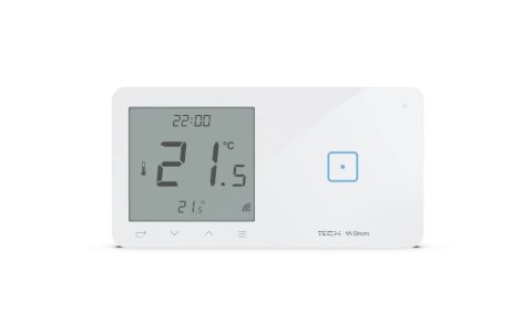 TECH STEROWNIKI Bezprzewodowy włącznik światła poj. z regulatorem pokojowym czarny WSR-01P Tech Sterowniki