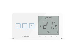 TECH STEROWNIKI Bezprzewodowy włącznik światła potr. z regulatorem pokojowym czarny WSR-03P Tech Sterowniki