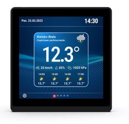 TECH STEROWNIKI Przewodowy panel kontrolny czarny CP-04M Tech Sterowniki