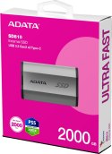 ADATA Dysk SSD Adata SD810 External 2TB USB3.2 srebrny