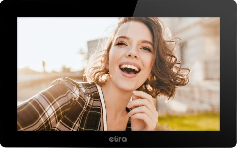 EURA WIDEODOMOFON EURA VDP-86A3 - monitor 10" czarny TUYA