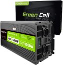 GREEN CELL PRZETWORNICA NAPIĘCIA Green Cell PowerInverter LCD 48V / 230V 5000/10000W CZYSTA SINUSOIDA