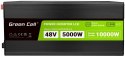 GREEN CELL PRZETWORNICA NAPIĘCIA Green Cell PowerInverter LCD 48V / 230V 5000/10000W CZYSTA SINUSOIDA