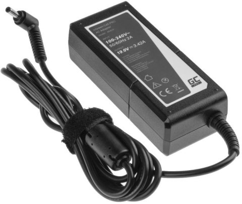 GREEN CELL ZASILACZ ŁADOWARKA DO LAPTOPA ASUS Green Cell PRO AD41P 19V 3,42A 65W 4,0mm/1,35mm