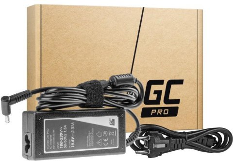 GREEN CELL ZASILACZ ŁADOWARKA DO LAPTOPA HP Green Cell PRO AD74P 19,5V 2,31A 45W 4,5mm/3,0mm