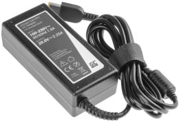 GREEN CELL ZASILACZ ŁADOWARKA DO LAPTOPA LENOVO Green Cell PRO AD64P 20V 2,25A 45W Slim Tip