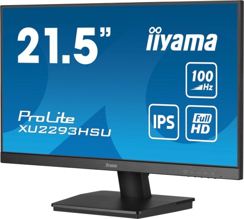 IIYAMA Monitor LED IIYAMA XU2293HSU-B6 22 cale IPS 1ms 100HZ HDMI DisplayPort USB