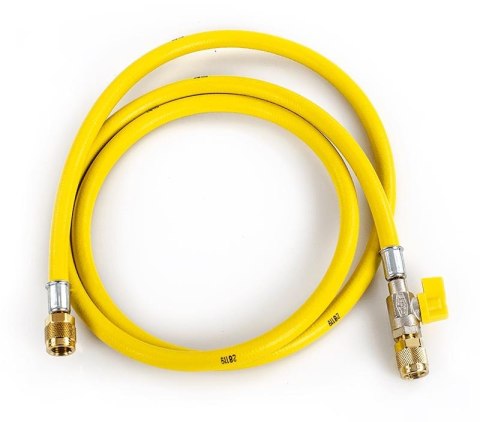 REFCO Wąż serwisowy z zaworem odcinającym REFCO CA-CL-60-Y (150 cm / 1/4" x 1/4")